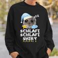 Schlafi Schlafi Sad Hamster Cute Hamstie Sweatshirt Geschenke für Ihn