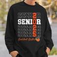 Senior 2025 Basketball Brother Class Of 2025 Proud Bro Sweatshirt Gifts for Him