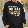 Skier Legend Ski Alpine Sweatshirt Geschenke für Ihn