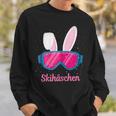 Skihaserl Ski Skihäschen Apres Ski Skiing Sweatshirt Geschenke für Ihn