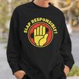 Slap Responsablemente Para El Campeón De Slapboxing Atleta De Boxeo Slap Camisa de entrenamiento Regalos para él