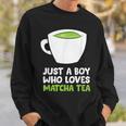Solo Un Chico Al Que Le Encanta El Té Matcha Camisa de entrenamiento Regalos para él