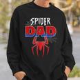 Spider Dad Father's Day Matching Family Birthday Sweatshirt Gifts for Him
