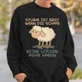 Storm Ist Erst Wenn Die Sheep Keine Locken Mehr Haben Sheep Sweatshirt Geschenke für Ihn