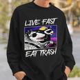 Street Cats & Trash Pandas Sweatshirt - Fun Cotton Blend for Adults Gifts for Him