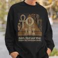 Symboles Égyptiens Antiques Ankh Djed Was Sweater e Cadeaux pour lui