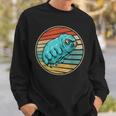 Tardigrade Water Bear Vintage 70S 80S Microbiology Science Sweatshirt Gifts for Him