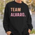 Team Alvaro Sweatshirt Geschenke für Ihn