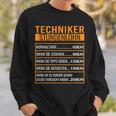 It Techniker Stundenlohn Techniker Sweatshirt Geschenke für Ihn