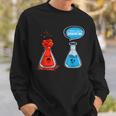 I Think Youre Overreacting Chemistry Lab Chemist Sweatshirt Geschenke für Ihn