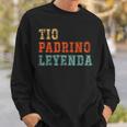 Tio Padrino Leyenda Tío Padrino Leyenda Mejor Padrino Camisa de entrenamiento Regalos para él