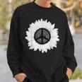 Tournesol Signe De La Paix Rétro Années 60 Années 70 Love Sh Sweater e Cadeaux pour lui