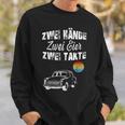 Trabi Ddr Two Stroke Two Eggs Two Hands Sweatshirt Geschenke für Ihn