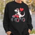 Trex Dinosaur Valentines Day For Boys Toddler Sweatshirt Gifts for Him