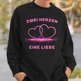 Two Hearts One Love Sweatshirt Geschenke für Ihn