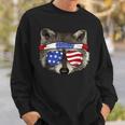 USA Patriotic Raccoon Unisex T-Shirt | July 4th Trash Panda Theme Gifts for Him
