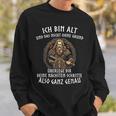 Viking Wolf Nordic Mythology Runes Norman Sweatshirt Geschenke für Ihn