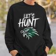 Vintage Let’S Hunt Eagles Retro Hunting Sweatshirt Gifts for Him