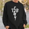 Vintage Quote Tcb Lightning Basic Retro Sweatshirt Gifts for Him