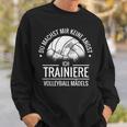 Volleyball Trainer Sweatshirt Geschenke für Ihn