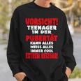 Vorsicht Nager In Der Puberty Nie Slogan Sweatshirt Geschenke für Ihn