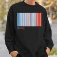 Warmth Stripes Germany Annual Temperatures Sweatshirt Geschenke für Ihn