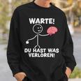 Warte Du Hast Waserloren Lustiger Spruch Sweatshirt Geschenke für Ihn