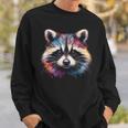 Watercolor Raccoon T-Shirt for Kids - Unisex Small | All-Season Polyester Gifts for Him