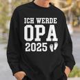 I Will Grandpa 2025 Baby Announcement Grandpa 2025 Sweatshirt Geschenke für Ihn