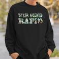 Wir Sind Rapid Football Sweatshirt Geschenke für Ihn