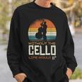 Without The Cello Life Would Bb Sweatshirt Geschenke für Ihn