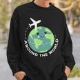 World Travel Around The World Trip Holidays Sweatshirt Geschenke für Ihn