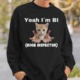 Yeah I'm Bi Boob Inspector Sweatshirt Geschenke für Ihn