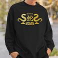 Year Of The Snake 2025 Chinese Zodiac New Year Sweatshirt Geschenke für Ihn