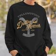 Yellowstone Dutton Ranch Est 1886 Iconic Logo Team Style Sweatshirt Geschenke für Ihn