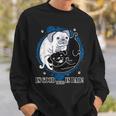 Ying Yang En Bon Il Y A Un Mauvais Carlin Sweater e Cadeaux pour lui
