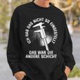 Zerspaner Das War Die Andere Schicht Zerspanungsmechaniker Sweatshirt Geschenke für Ihn