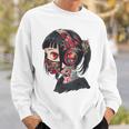 Anime Manga Gráfico Ojos Rojos Arte Anime Camisa de entrenamiento Regalos para él