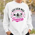 Cheerleading Cheerdance Aus Dem Weg Ich Muss Zum Training German Sweatshirt Geschenke für Ihn