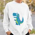 Children's 4Th Birthday Boy Dino T-Rex Dinosaur 4 Birthday Sweatshirt Geschenke für Ihn