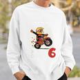 Children's 6Th Birthday Aus Dem Weg Ich Bin Schon 6 Years Motorcycle Sweatshirt Geschenke für Ihn