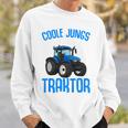 Children's Cool Boys Driving Tractor Tractor Boy Sweatshirt Geschenke für Ihn