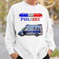 Children's Cool Police Motif With Car Sweatshirt Geschenke für Ihn