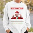 Make Christmas Great Again Xmas Trump Pajamas Ugly Sweatshirt Gifts for Him