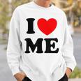 Con Texto En Inglés I Love Me I Love Me Myself And I Camisa de entrenamiento Regalos para él