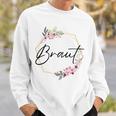 Damen Braut Bride Junggesellenabschied Dezent Herz Jga Bride To Be Sweatshirt Geschenke für Ihn