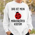 Das Ist Mein Ladybird Costume Fancy Dress Carnival Sweatshirt Geschenke für Ihn