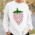 Delicious Strawberry Costumeegan Strawberry Fruit Fun Red Sweatshirt Geschenke für Ihn