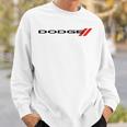 Dodge Wordmark Logo Gray Sweatshirt Geschenke für Ihn