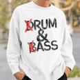 Drum And Bass Rum & Assintage Gray Sweatshirt Geschenke für Ihn